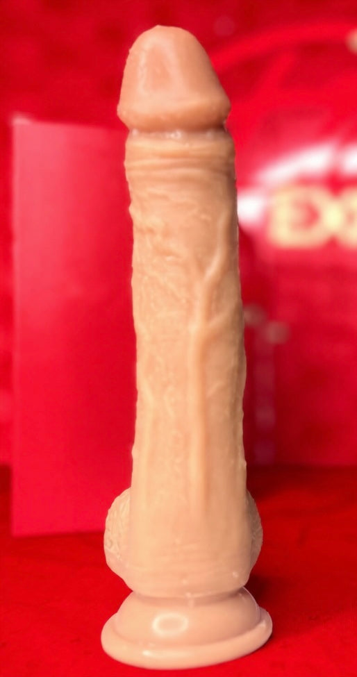 Multitask Me Daddy | 4-in-1 Heated Vibrator Dildo, 8” Full Length & 7” Insertable