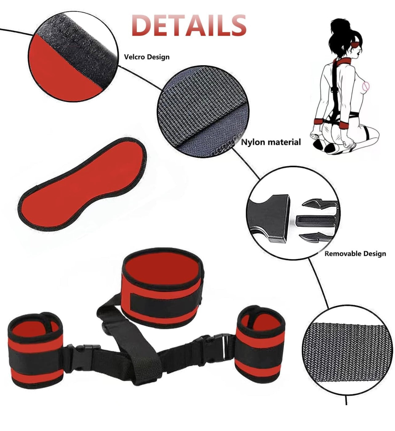 Arrest Me Daddy Restraint Kit