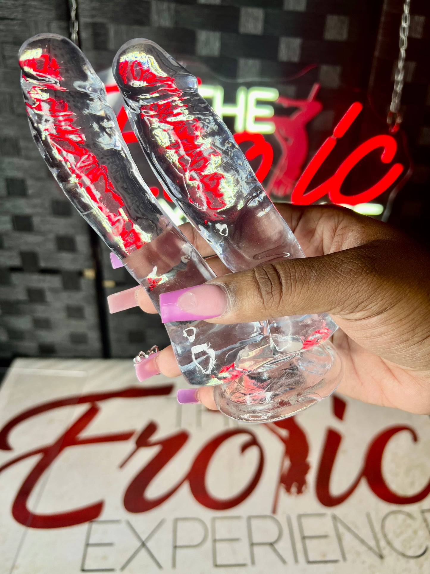 Double Penetration Jelly Dildo