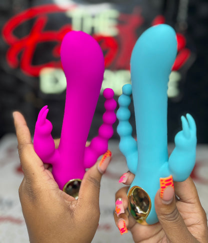 Triple The Pleasure Dildo