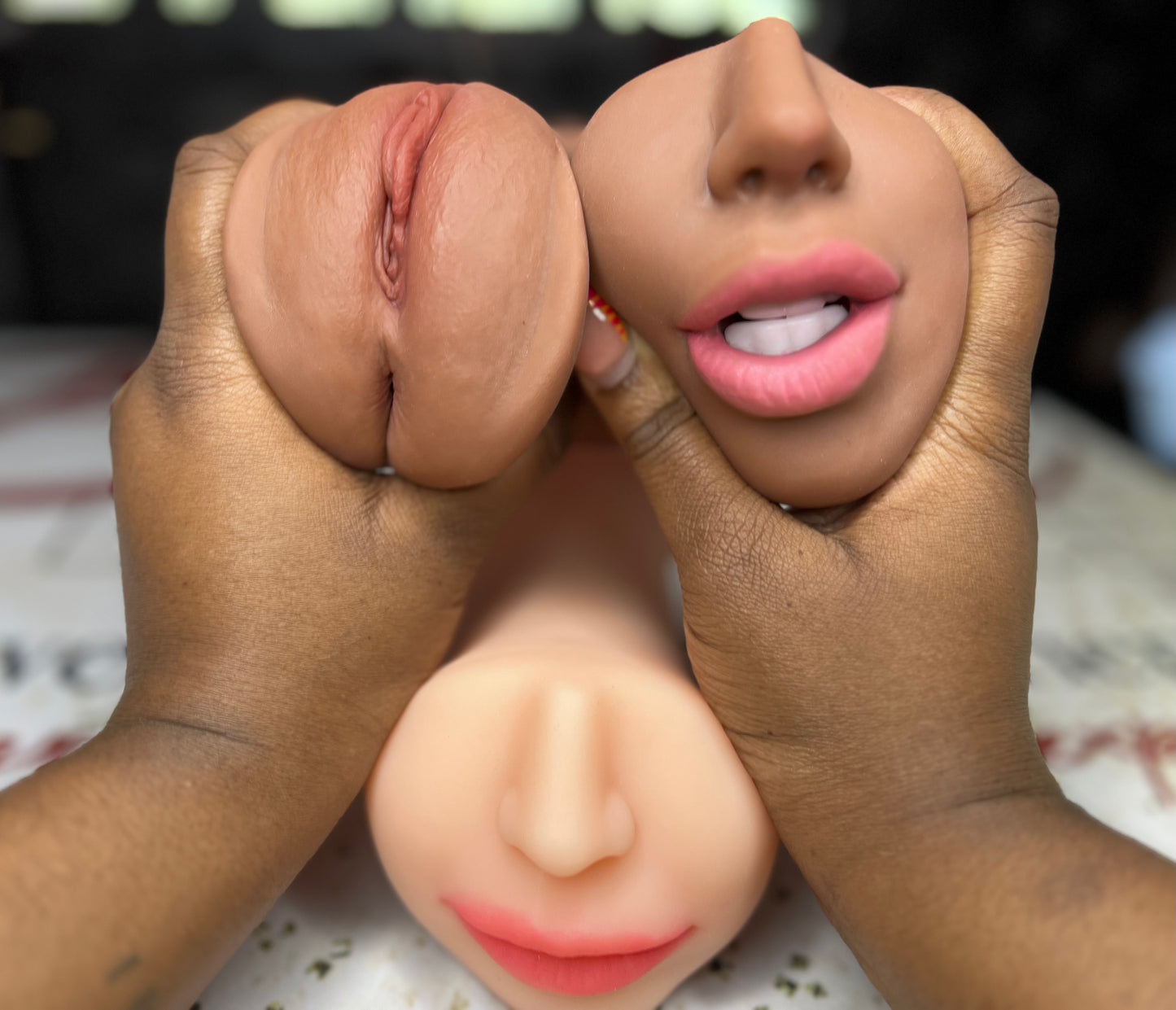 3-in-1 Pocket Pussy | Triple Sensation Masturbator