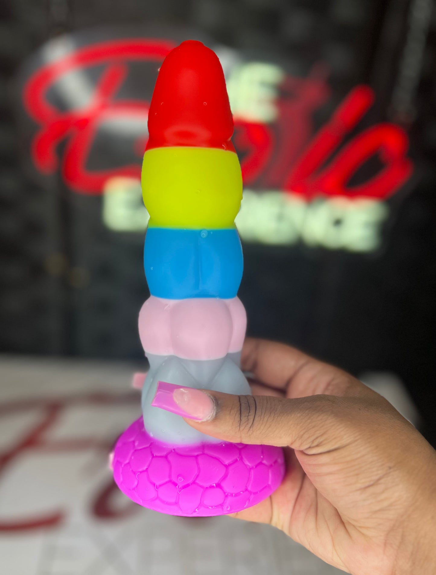 Rainbow Rush Dildo