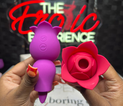 Flower Rose With Tongue