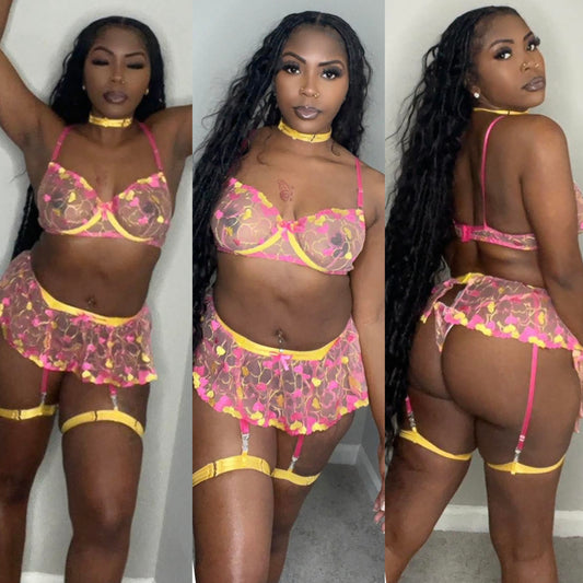 Pretty In Pink 3 Piece Set