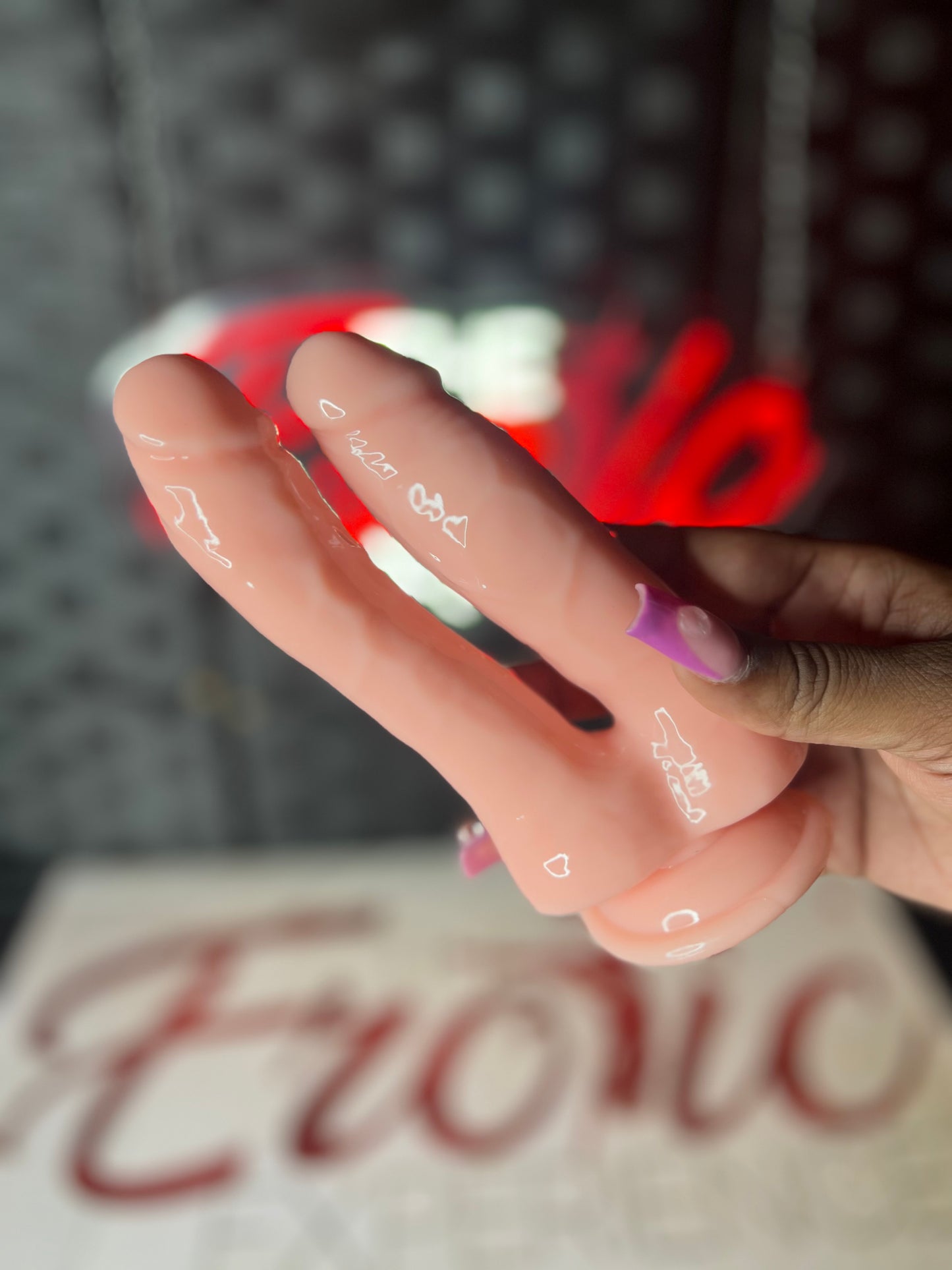 Double Penetration Jelly Dildo