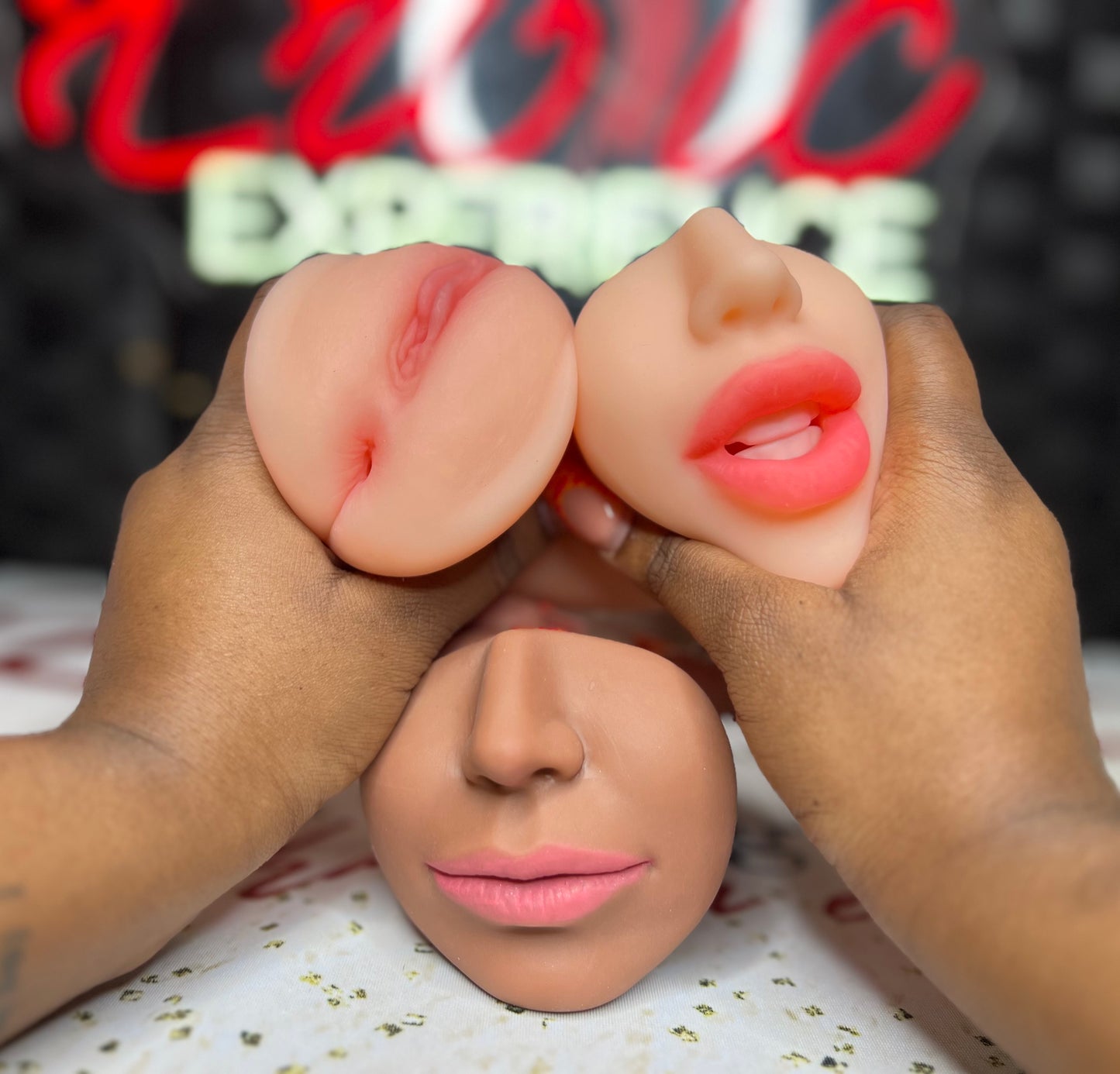 3-in-1 Pocket Pussy | Triple Sensation Masturbator