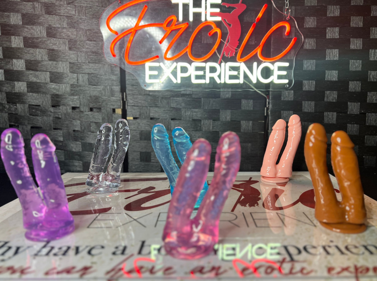 Double Penetration Jelly Dildo