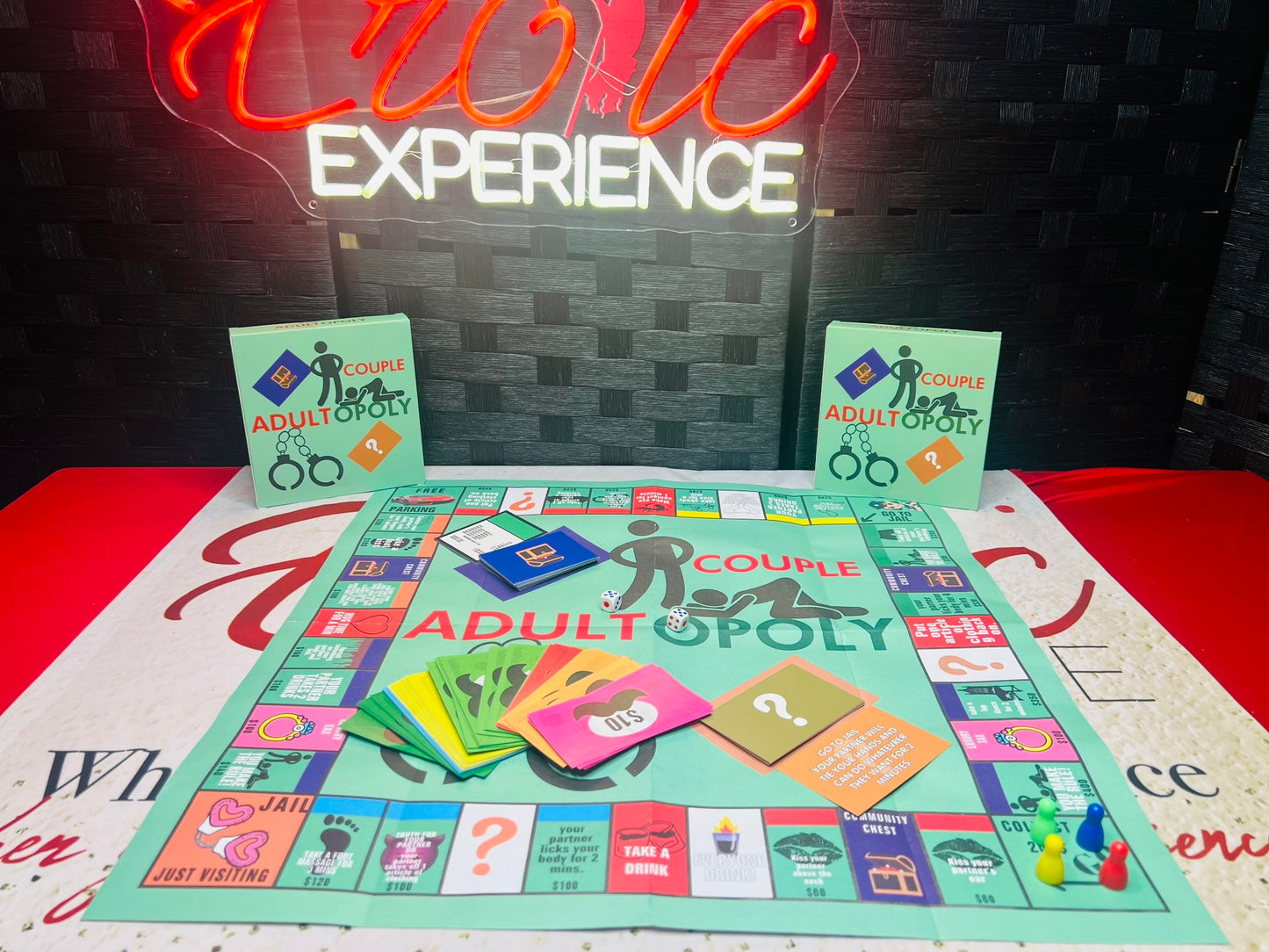 Erotic Couple Adultopoly Game