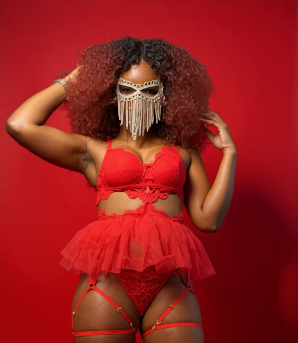 Attention Seeker 3-Piece Lingerie Set | Lace, Garter & Rule-Breaker Energy