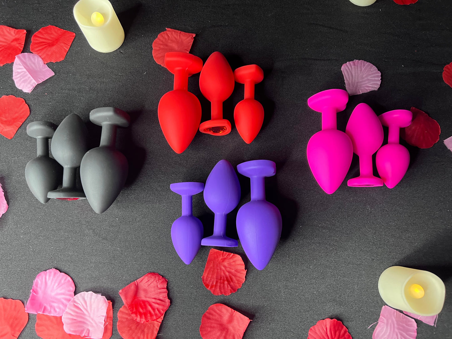 Heart Anal Plug Set