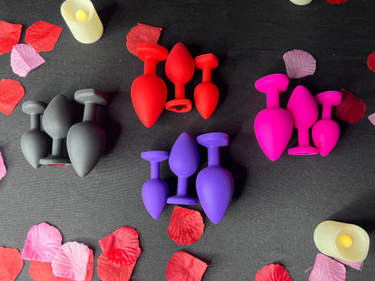 Heart Anal Plug Set