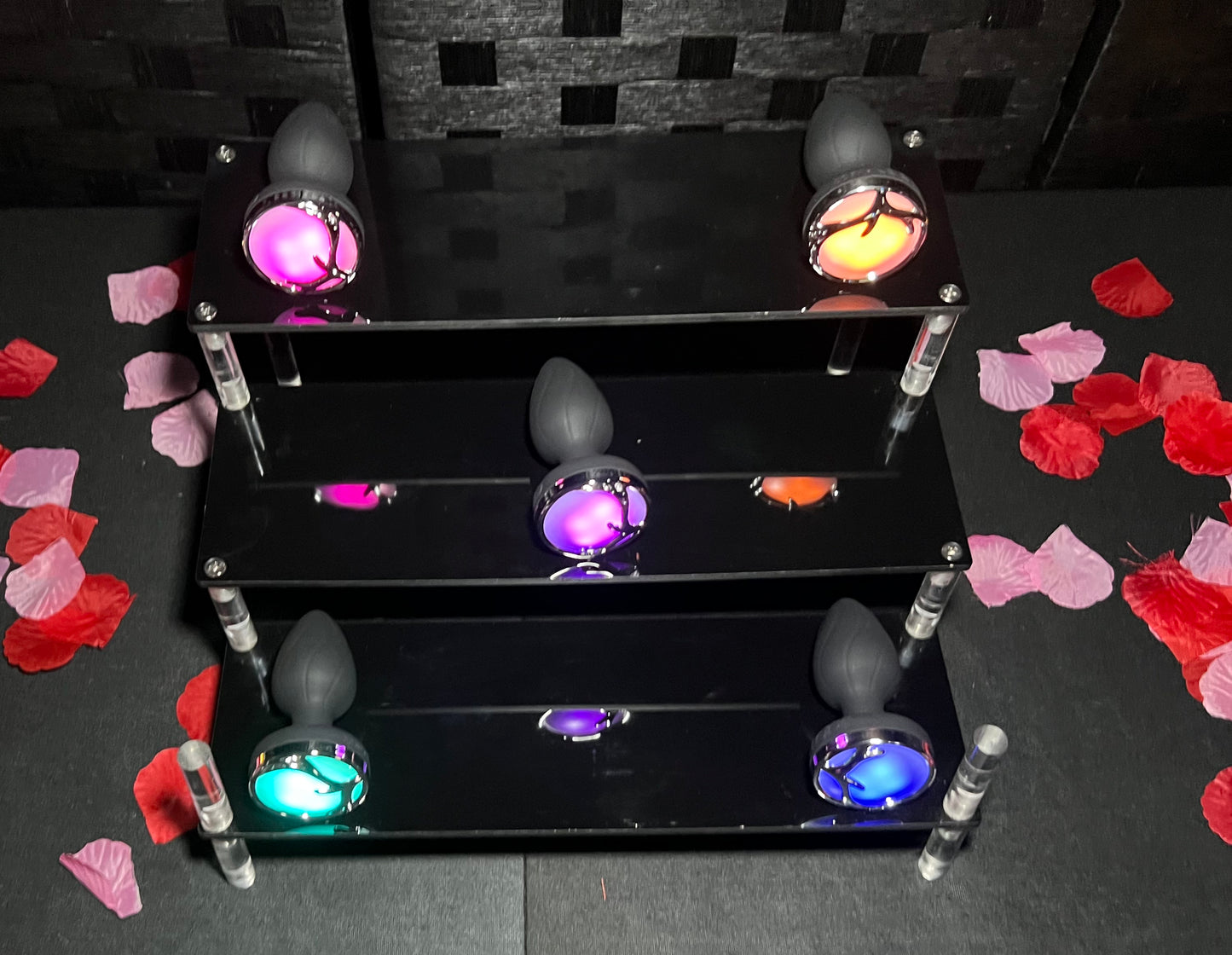 Vibrating Led Anal Plug