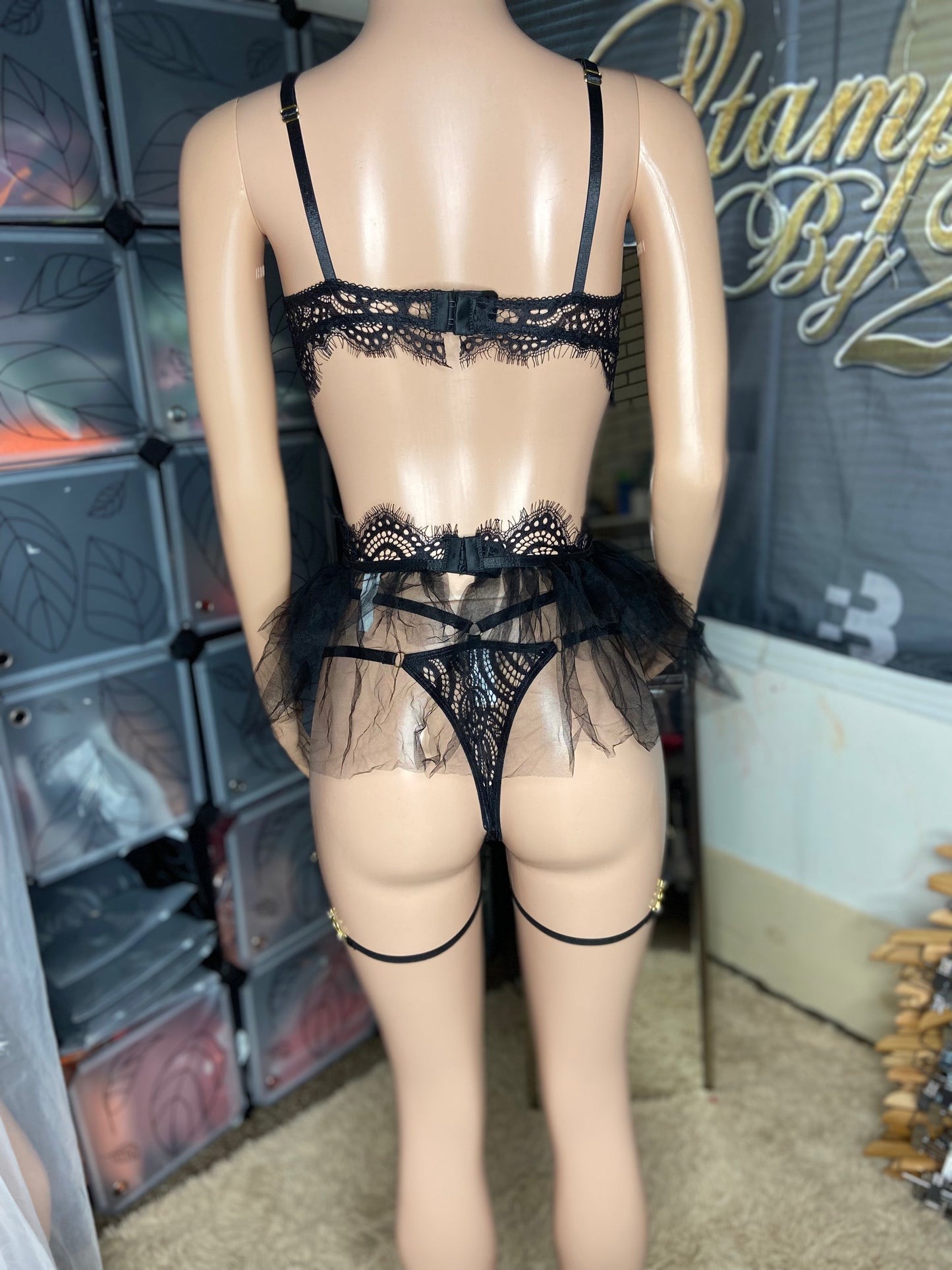 Attention Seeker 3 Piece Lingerie Set