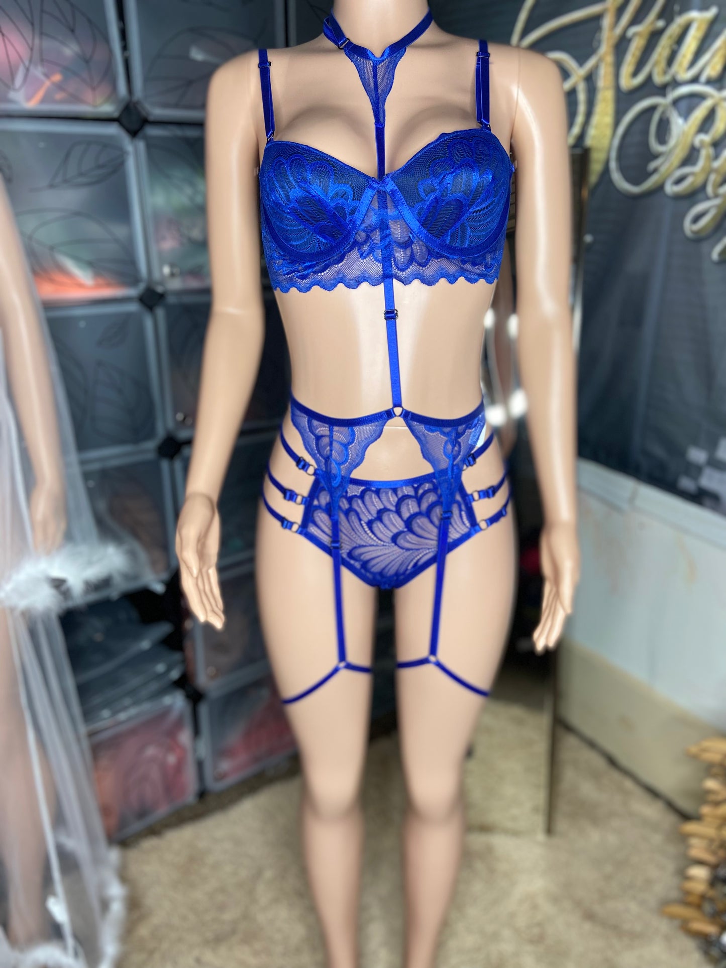 Fine As Wine 3 Piece Lingerie Set