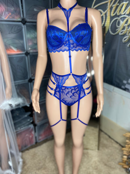 Fine As Wine 3 Piece Lingerie Set