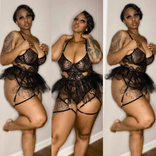 Attention Seeker 3 Piece Lingerie Set